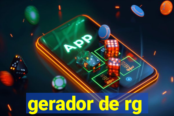 gerador de rg